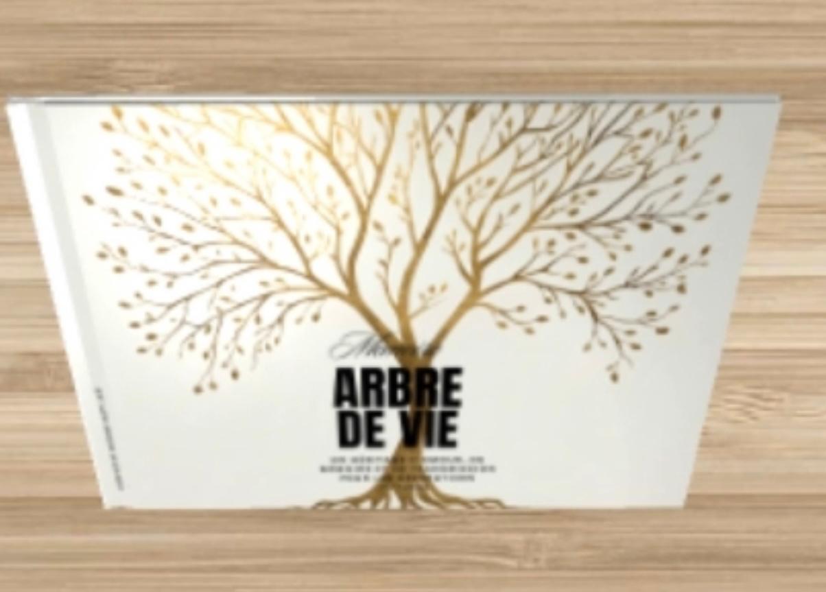 Livre d'Arbre Généalogique Guidé – Livre individuel